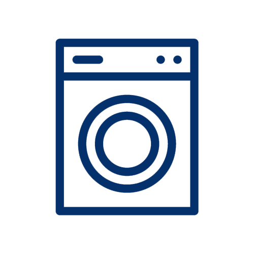 Washer dryer in every cottage Washer dryer in every cottage